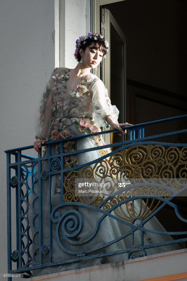 Có 1 năm Phạm Băng Băng thống trị thảm đỏ Cannes: Đẹp nao lòng với bộ đầm hoa như tiên tử, ống kính Getty Images cũng chịu thua - Ảnh 6.