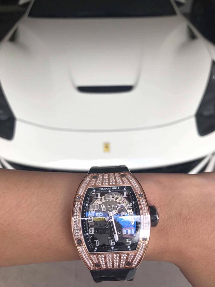 Phan Thành tậu đồng hồ siêu xa xỉ Richard Mille trị giá 3,3 tỷ Đồng - Ảnh 1.