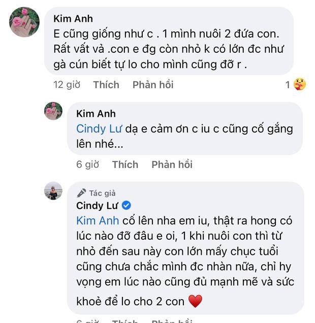 Cindy Lư đăng ảnh 1 nách 2 con, tâm sự chuyện làm mẹ khiến nhiều người đồng cảm - Ảnh 2.