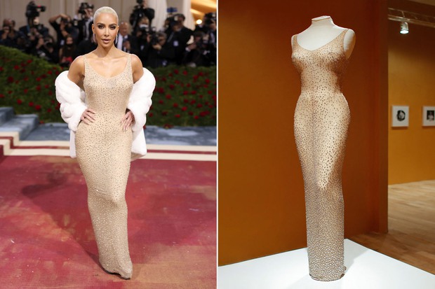 Kim Kardashian phải khổ sở đánh đổi 1 điều để diện đầm 110 tỷ huyền thoại của Marilyn Monroe đến dạ tiệc Met Gala 2022 - Ảnh 6.