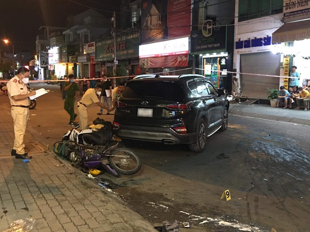 TP.HCM: Nam tài xế say xỉn lái ô tô tông 10 xe máy, nhiều người bị thương nằm la liệt ngay chợ Thủ Đức - Ảnh 1.