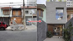 Ngôi nhà ống cũ được cải tạo lại "xuất thần" khiến người xem giật mình bất ngờ