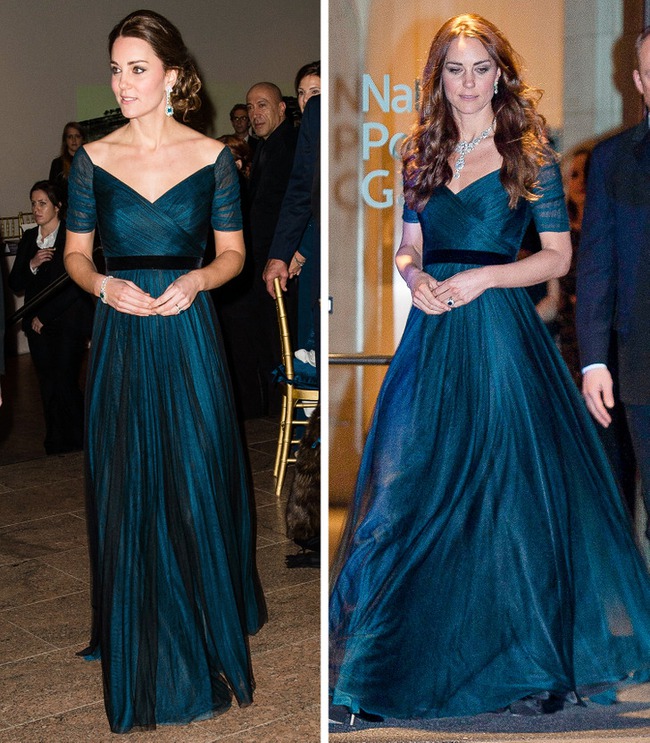Bái phục Công nương Kate Middleton với những lần diện lại đồ cũ mà vẫn rất đẹp - Ảnh 13.