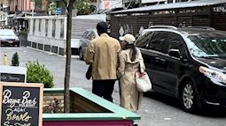 Vợ chồng Hyun Bin - Son Ye Jin tình tứ nắm tay nhau dạo phố, vô tình lọt vào ống kính "team qua đường"