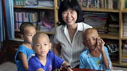 Lớp học đặc biệt của những đứa trẻ 'trọc đầu vì hóa trị': Được sống là một điều tuyệt vời