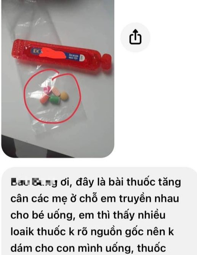 Mua thuốc giúp con tăng cân, mẹ tá hỏa khi bác sĩ nói đó là thuốc trị bệnh - Ảnh 1.