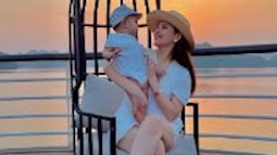 Ái nữ nhà mẹ bỉm quý tộc Phanh Lee xinh xắn trong tiệc sinh nhật tròn 1 tuổi, mẹ bầu ở giai đoạn cuối thai kỳ vẫn đẹp không tì vết