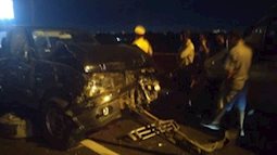 Hàng loạt xe tông nhau trên cao tốc TP.HCM - Long Thành - Dầu Giây, nhiều người bị thương