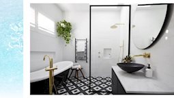 Tha hồ gom nhặt ý tưởng cho căn phòng tắm gia đình với những thiết kế ấn tượng