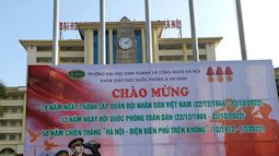 Bộ GD-ĐT lên tiếng về việc trường ĐH in pano có hình cờ Trung Quốc