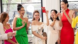 Ngọc Châu tái xuất sau Miss Universe 2022, đọ sắc cùng dàn chân dài đình đám Vbiz