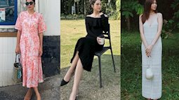 10 cách diện váy dáng dài xinh tươi của mỹ nhân Việt