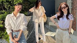4 món đồ màu trắng được hội mặc đẹp xứ Hàn ưa chuộng