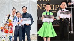 Con trai của Khánh Thi - Phan Hiển vô địch thế giới Dancesport hạng tuổi Thiếu Nhi, cách dạy con của hai vợ chồng rất đáng nể phục