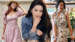 Lưu Diệc Phi bùng nổ nhan sắc, chị em lại mê mệt kiểu váy hoa giấu dáng tròn trịa của cô trong phim