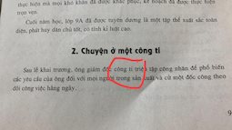 Phụ huynh "bóc phốt" sách giáo khoa viết sai lỗi chính tả, giáo viên nói gì?