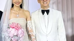 THANH HẰNG LẤY CHỒNG Ông xã Thanh Hằng tuyên bố trong lễ cưới: "Tôi mới gia nhập hội những người thích nghe vợ nói"