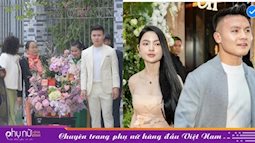 Độc quyền: Quang Hải diện suit trắng bảnh bao đi hỏi cưới Chu Thanh Huyền