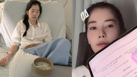Nóng: Chồng chưa cưới công khai hình ảnh nhập viện của Nam Em, tiết lộ tình hình bệnh tật