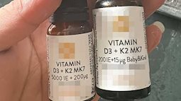 Trẻ 6 tháng tuổi ngộ độc vì uống nhầm liều vitamin D người lớn