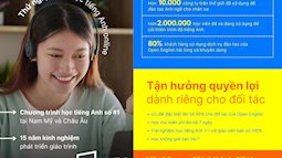 Open English: Chắp cánh ước mơ cho thế hệ trẻ, nâng tầm nhân lực Việt