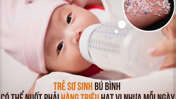 Hạt vi nhựa nhan nhản trong nhiều loại bình sữa cho trẻ sơ sinh: Có những cách nào để loại bỏ hiệu quả?