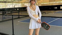 Dàn hậu Vbiz đọ mặt mộc trên sân pickleball, 1 sao nữ xuất hiện bên tình tin đồn kém 13 tuổi