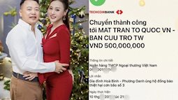 Thực hư chuyện shark Bình - Phương Oanh chuyển khoản 500 triệu đồng ủng hộ nhưng không có tên trong sao kê