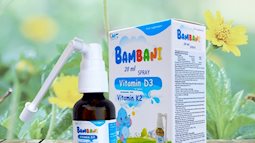 Bambani Vitamin D3 & K2 - Giải pháp vàng cho sức khỏe toàn diện