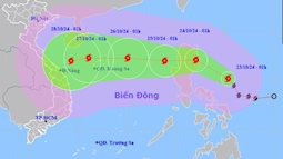 Bão Trami di chuyển nhanh vào Biển Đông, cường độ tiếp tục mạnh thêm