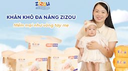 Khăn Khô Đa Năng Zizou Lựa Chọn Mềm Mại, An Toàn và Tiết Kiệm