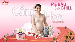 Lưu Hiền Trinh cùng hội chị em Hot Mom khoe dáng tại một workshop với chủ đề thú vị