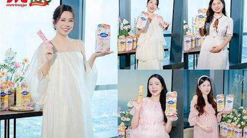Morinaga quá đã: Sữa bầu phiên bản hương cafe và trà sữa chuẩn gu mẹ bầu 