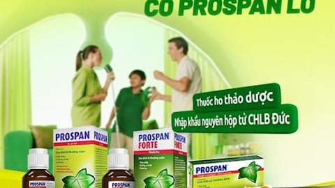 Prospan: “Thuốc ho quốc dân” chất lượng Đức, giá Việt được tin chọn suốt 15 năm