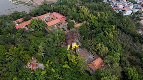 Ngọn núi cao chưa đến 100m, được mệnh danh là "núi rồng": Trên đỉnh có di tích quốc gia gần 1000 tuổi